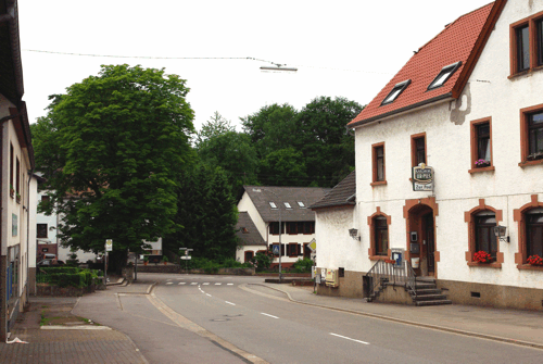 Blick auf die Ortsmitte