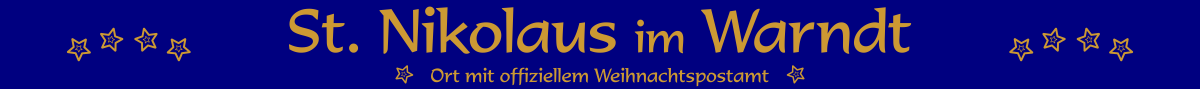 St. Nikolaus im Warndt - Ort mit offiziellem Weihnachtspostamt der Deutschen Post.