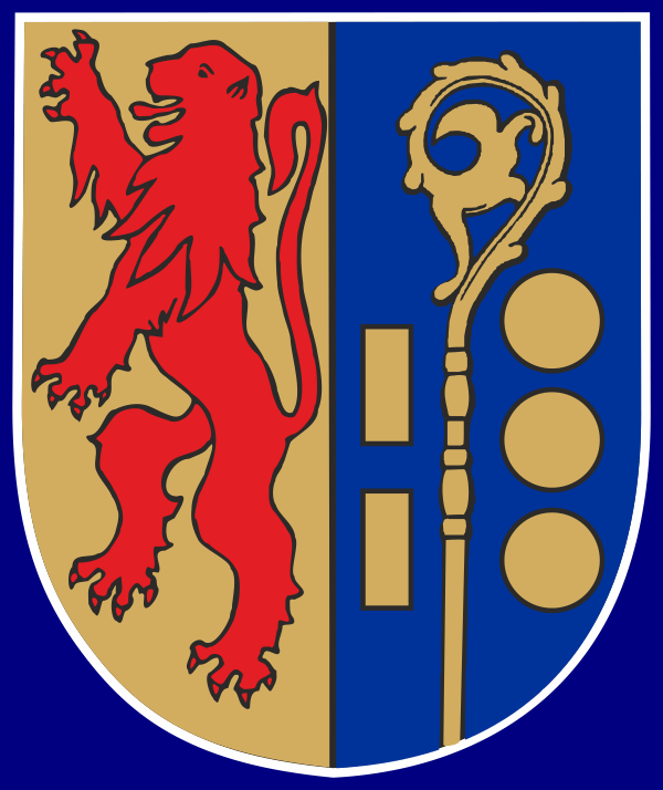 Das Ortswappen von St. Nikolaus.